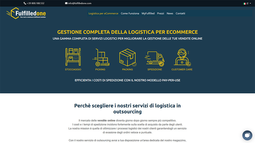 eCommerce di prossimità,  Fresh consegna la spesa in giornata -  Logistica