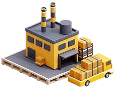 processo di produzione imballaggi integrazione logistica